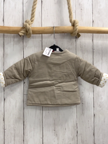 Boboli neu Kordjacke Gr. 56  beige Bund weiß gelbe Sterne