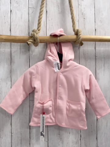 Boboli neu Wendesweatjacke Gr. 68  rosa + rosa weiß gestreift