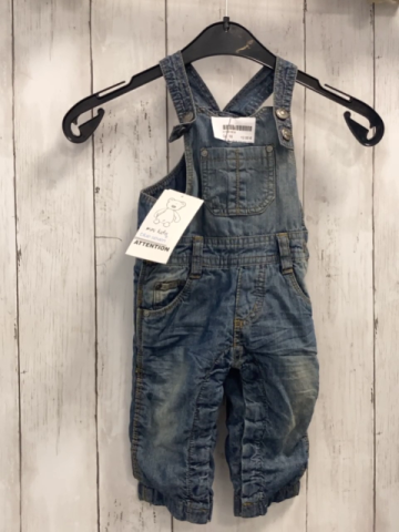 blue seven neu Latzhose Gr. 68  blau Jeans gefüttert