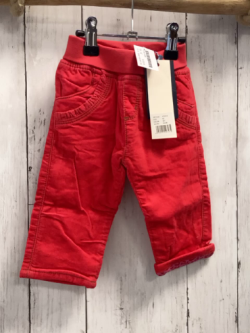 blue seven neu  Hose Gr. 56  rot Kord gefüttert innen pink rot 