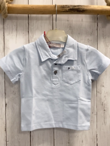 Boboli neu T-Shirt Gr. 74  hellblau Polokragen