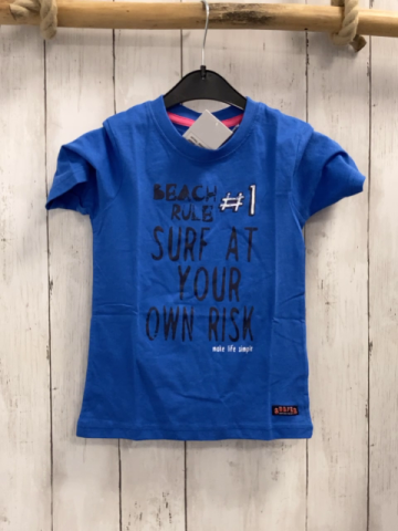 blue seven neu T-Shirt Gr. 98  blau schwarze Schrift