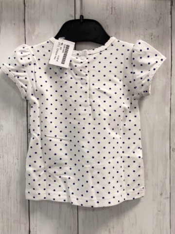 Chicco neu T-Shirt Gr. 62  weiß blaue Punkte 
