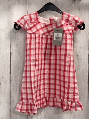 Jacky neu Kleid Gr. 86  pink rosa weiß kariert