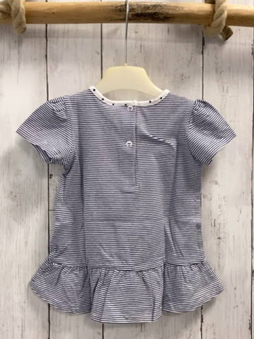 Chicco neu Kleid Gr. 80  blau weiß gestreift NP 17,90 €