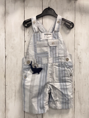 Boboli neu Latzshorts Gr. 74  blau weiß gestreift