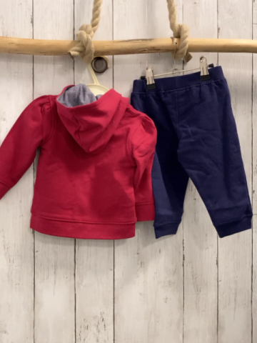 blue seven neu 2tlg Sweatjacke + Hose Gr. 68  beerenton Mädchen + blau 