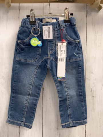 Boboli neu Hose Gr. 74  blau Jeans Bund verstellbar