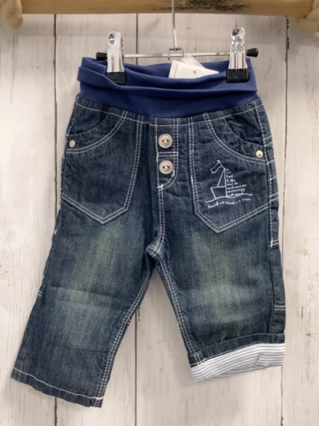 blue seven neu Hose Gr. 56  blau Jeans Segelboot