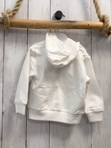 Gymp neu  Sweatjacke Gr. 74  weiß Glitzerschrift NP 35,95€