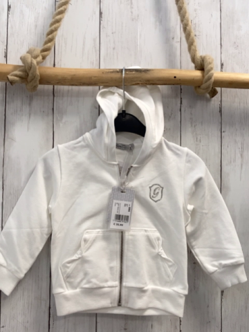 Gymp neu Sweatjacke Gr. 86  weiß Steinchen Glitzer NP 35,95 €