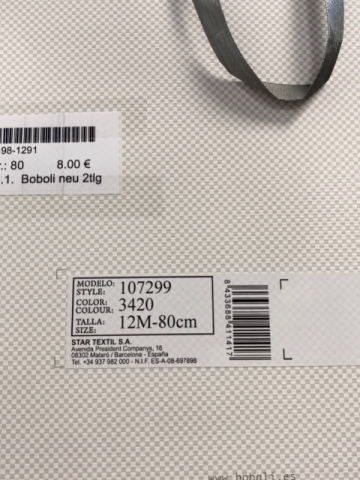 Boboli neu 2tlg  Bodyset Gr. 80  pink + weiß aprikot Sterne (langarm)