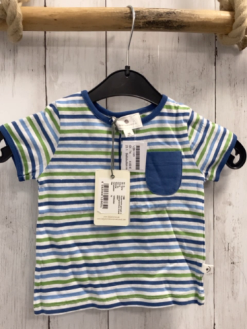Bellybutton neu T-Shirt Gr. 74  weiß blau grüne Streifen