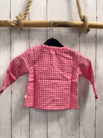 Bellybutton neu Bluse Gr. 74  pink weiß kariert