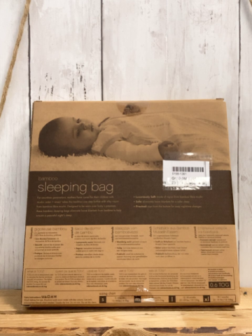 neu aden + anais Schlafsack Gr. 0-6M  weiß gau rosa Punkte rosa Bund 0,6 TOG