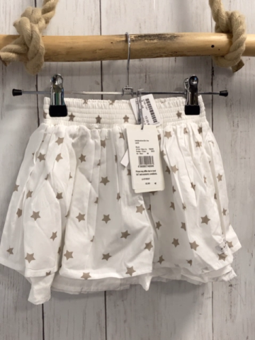 Bellybutton neu Rock Gr. 98  weiß beige Sterne NP 32,95€