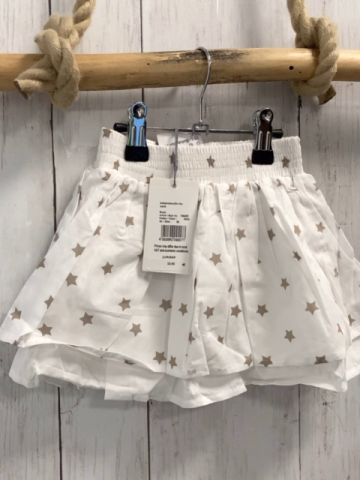 Bellybutton neu Rock Gr. 92  weiß beige Sterne NP 32,95€