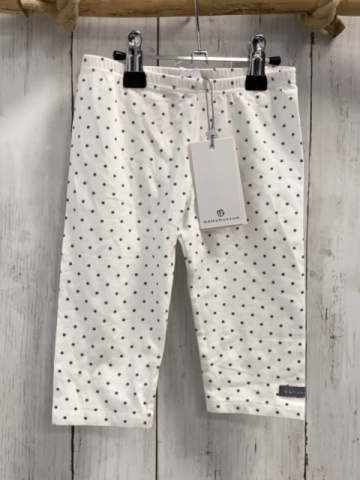 bellybutton neu Caprileggings Gr. 98  weiß graue Sterne NP 17,95€