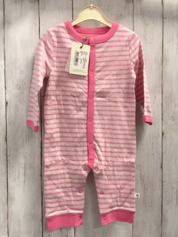 Bellybutton neu Schlafanzug Gr. 68  rosa weiß pink Streifen pink Bund