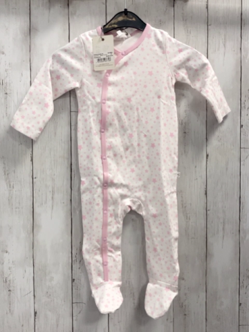 Bellybutton neu Schlafanzug Gr. 80  weiß rosa Sterne + Bund NP 29,90€