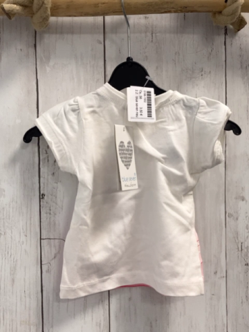 blue seven neu T-Shirt Gr. 56  weiß rosa Windräder Mädchen