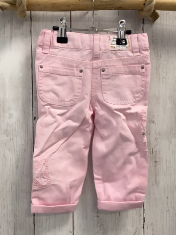 neu blue seven Hose Gr. 74  rosa Jeans Pailetten Bund verstellbar