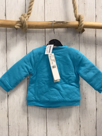 Boboli neu Sweatjacke Gr. 62  türkis 