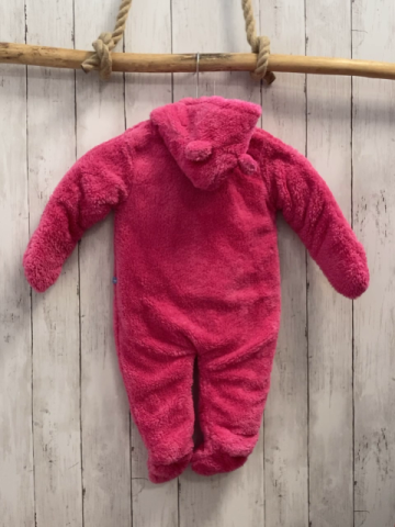 neu Blue Seven Plüschoverall Gr. 68  pink Kapuze