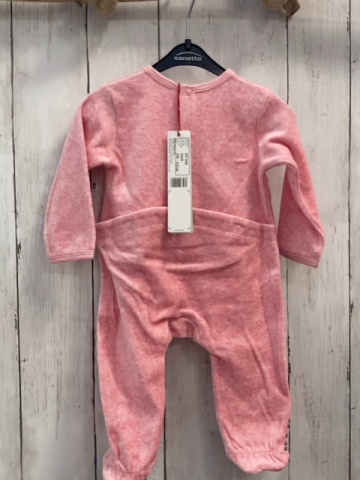 neu Boboli Schlafanzug Gr. 62  himbeerton Zebra Nicky