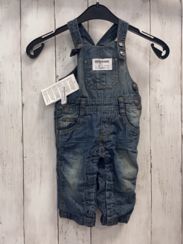 blue seven neu Latzhose Gr. 68  blau Jeans gefüttert