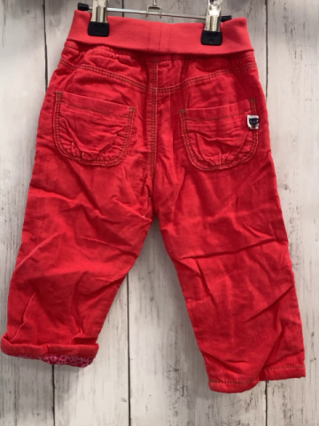 blue seven neu Hose Gr. 68  rot Kord gefüttert