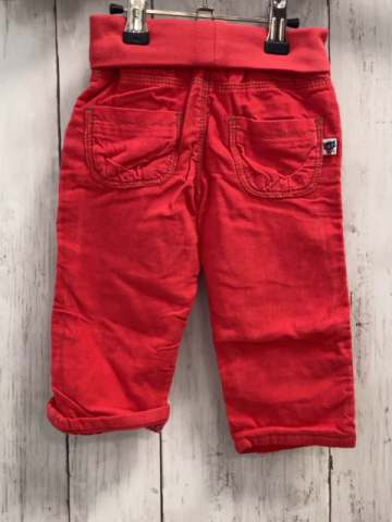 blue seven neu Hose Gr. 68  rot Kord gefüttert