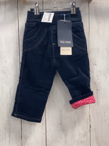 blue seven neu Hose Gr. 62  blau Kord gefüttert 