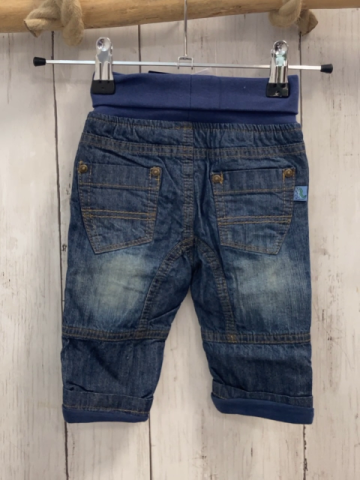 blue seven neu Hose Gr. 56  blau Jeans Dinoaufnäher gefüttert
