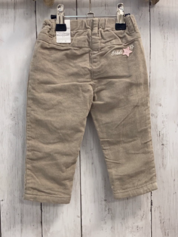 Boboli neu Hose Gr. 74  beige Kord gefüttert 