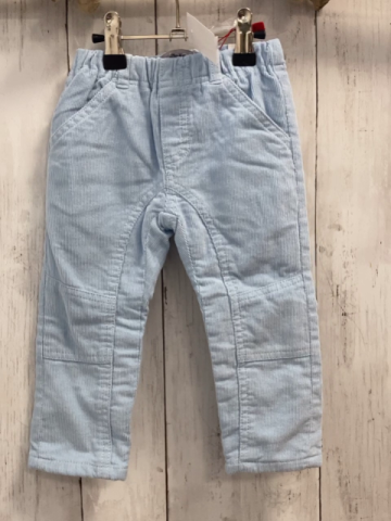 Boboli neu Hose Gr. 80  hellblau Kord gefüttert