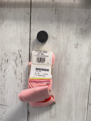 Boboli neu Strumpfhose Gr. 80  rosa beige Streifen