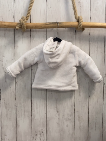 Blue seven neu Plüschjacke Gr. 56  weiß Kapuze
