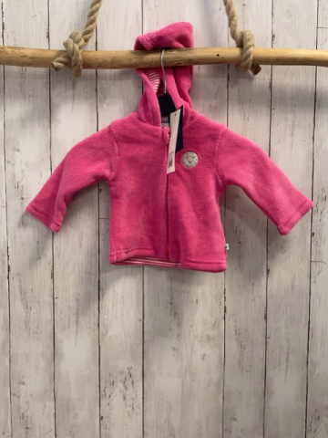 Blue seven neu Plüschjacke Gr. 62  pink Kapuze