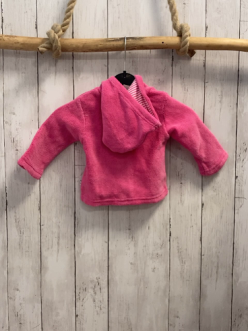 Blue seven neu Plüschjacke Gr. 62  pink Kapuze