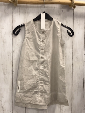 neu booso  Kleid  Gr. 122/128  hellgrau 