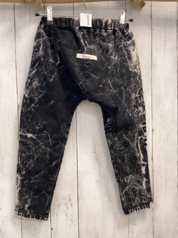 neu Booso  Jeggings  Gr. 116  grau hellgrau gemustert 