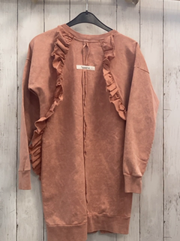 neu Booso  Kleid  Gr. 140  lachs Rüschen 