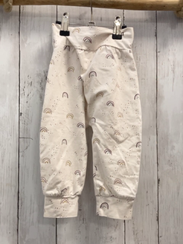   Leggings  Gr. 86  beige Bögen Punkte