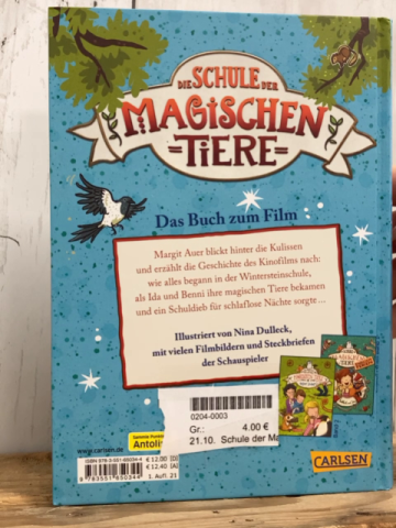 Schule der Magischen Tiere Buch zum Film 