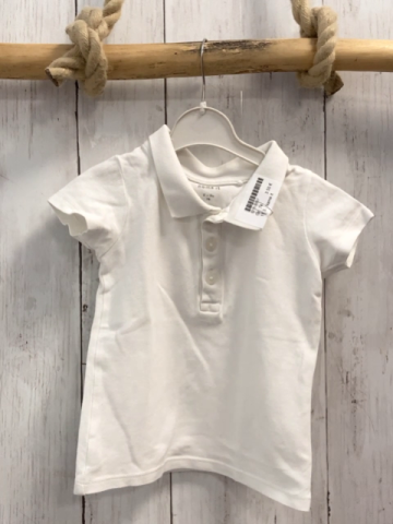 Name it  T-Shirt  Gr. 74   weiß Polokragen 