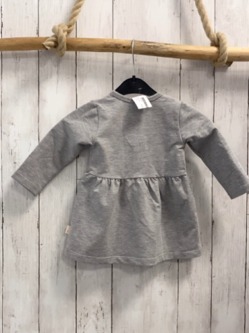   kleid  Gr. 74  grau lavendel Giraffe goldene Knöpfe