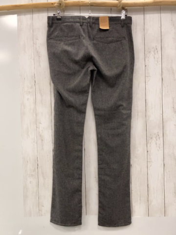 neu Esprit  Hose  Gr. 34/36  grau schwarze Zackenstreifen