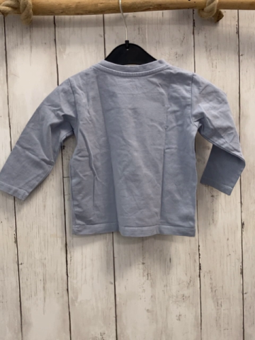 Blue Seven  Langarmshirt  Gr. 74   hellblau Mammuts 