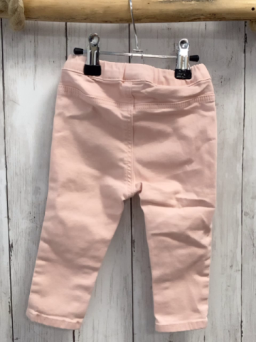 H&M Jeggings  Gr. 74  rosa Herzen auf den Knien Bund verstellbar 